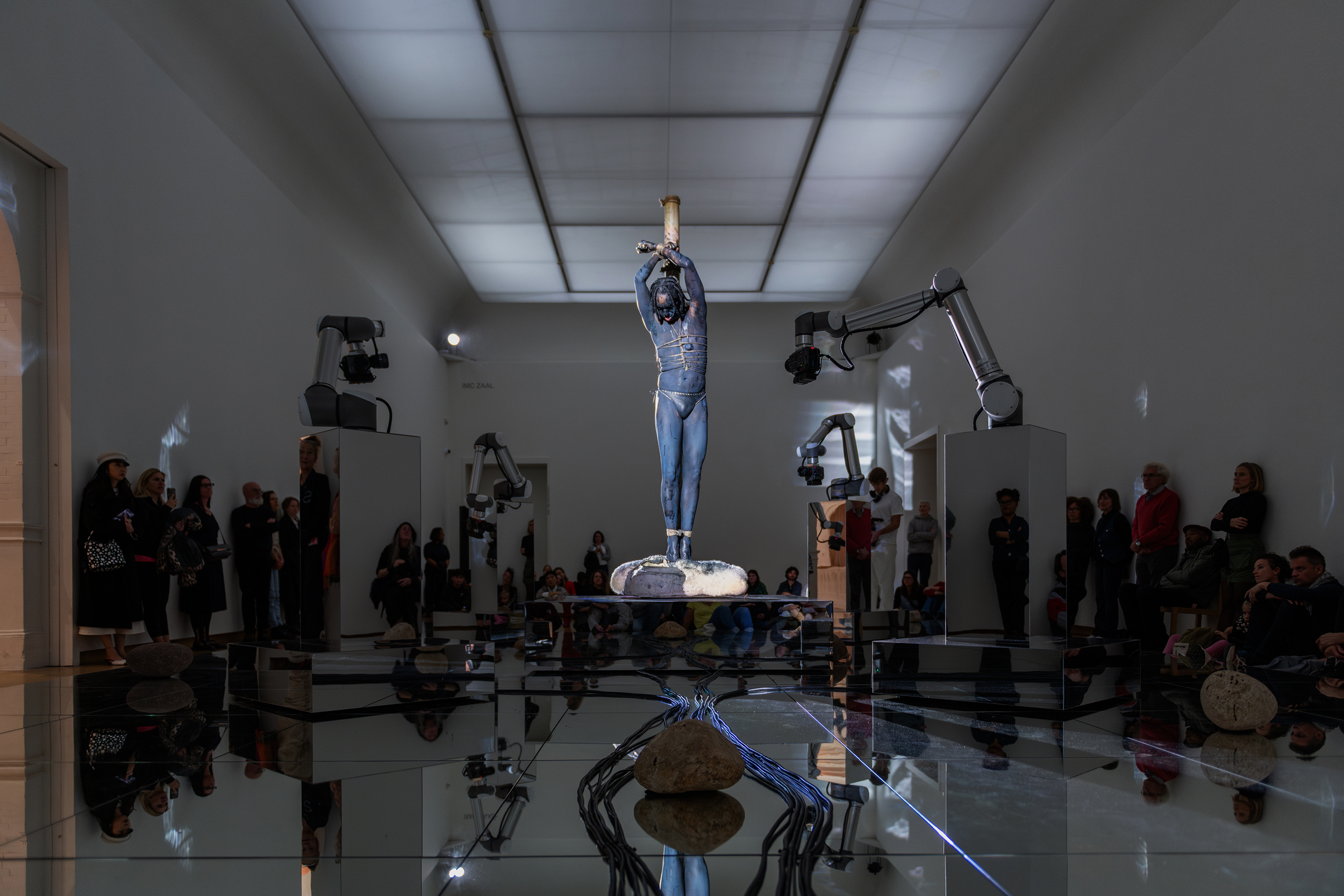 Miles Greenberg, *The Flaying of Marsyas*, Stedelijk, Amsterdam - Design supervision (2025)