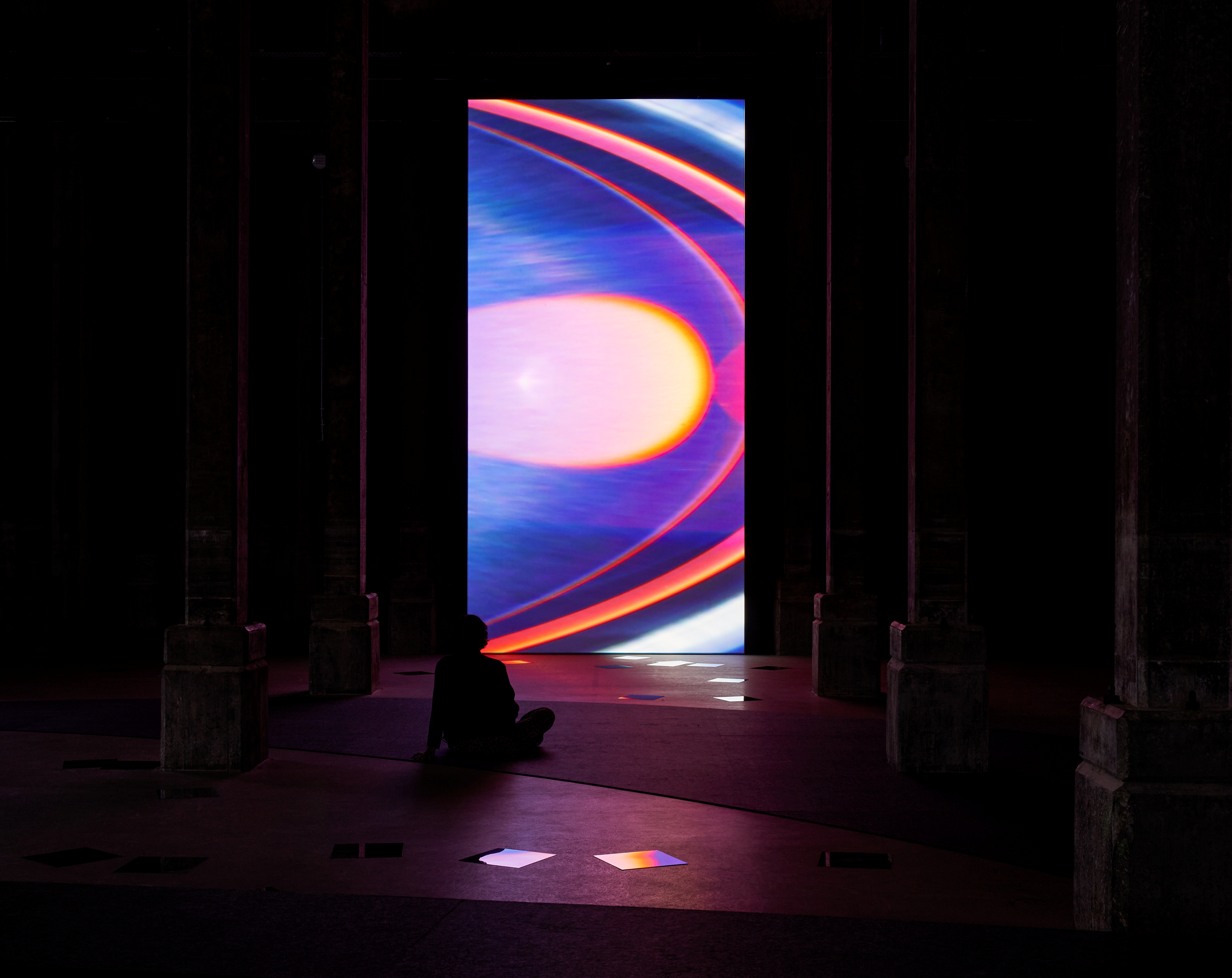 Angelica Mesiti, *The Rites of When*, the Art Gallery of New South Wales for the Nelson Packer Tank - Exhibition design (2024)