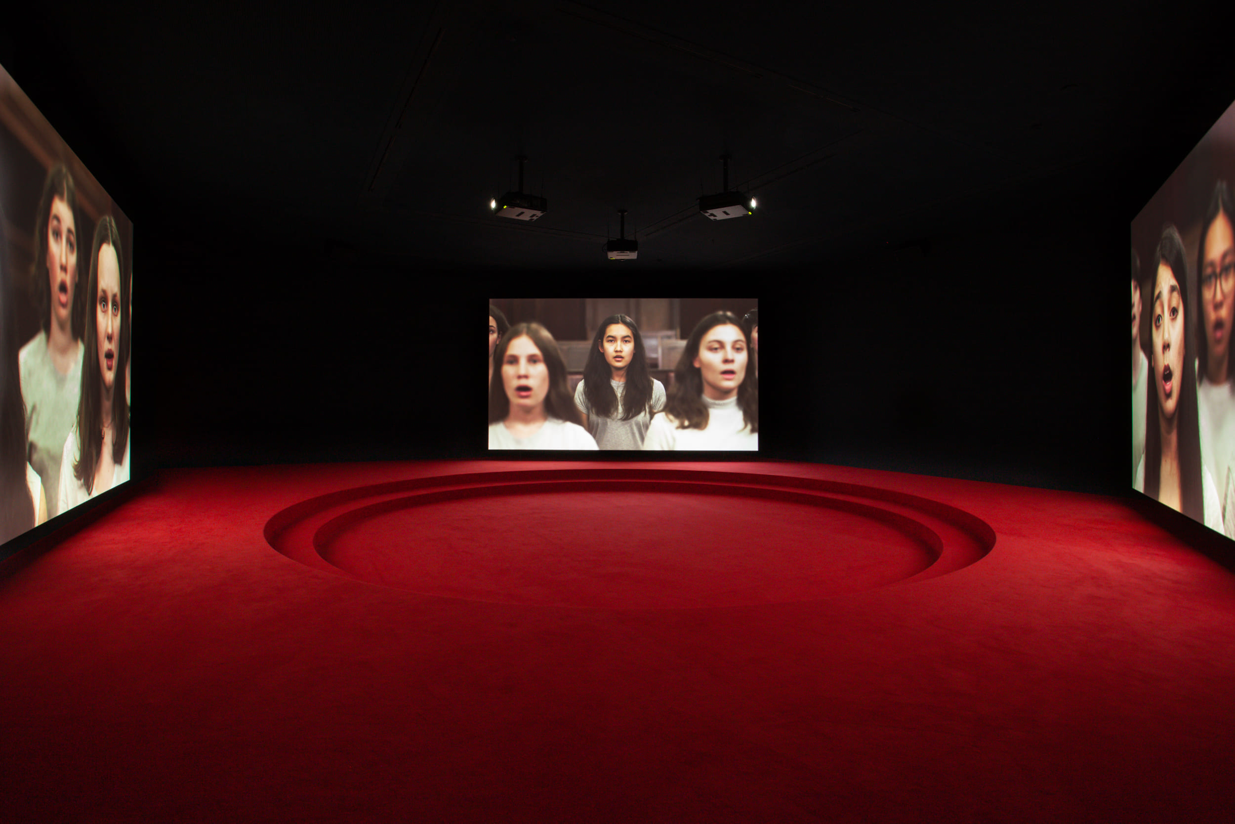 Angelica Mesiti, *ASSEMBLY*, Biennale Arte Venice - Exhibition design (2019)