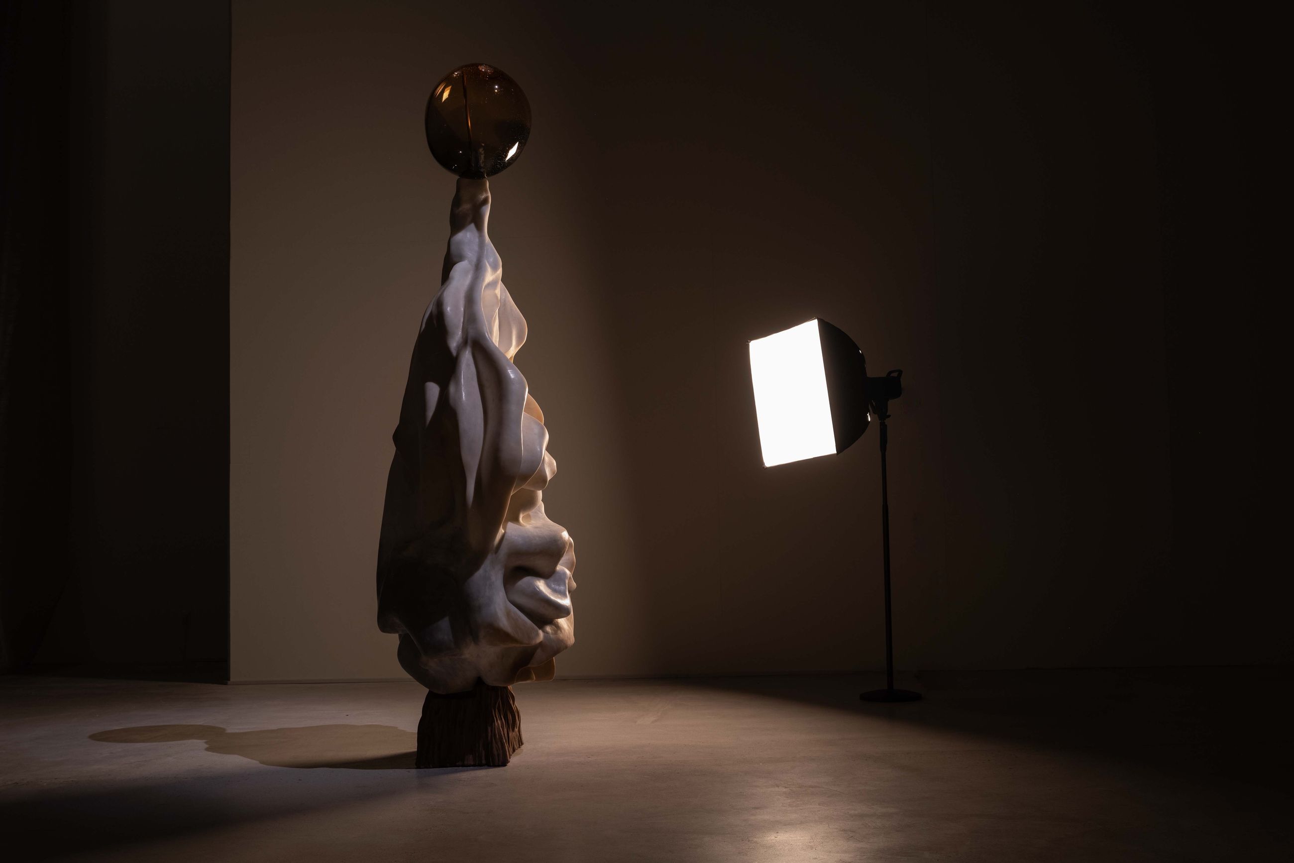 Marguerite Humeau, *Torches*, Arken Museum, Copenhagen - Exhibition design (2025)