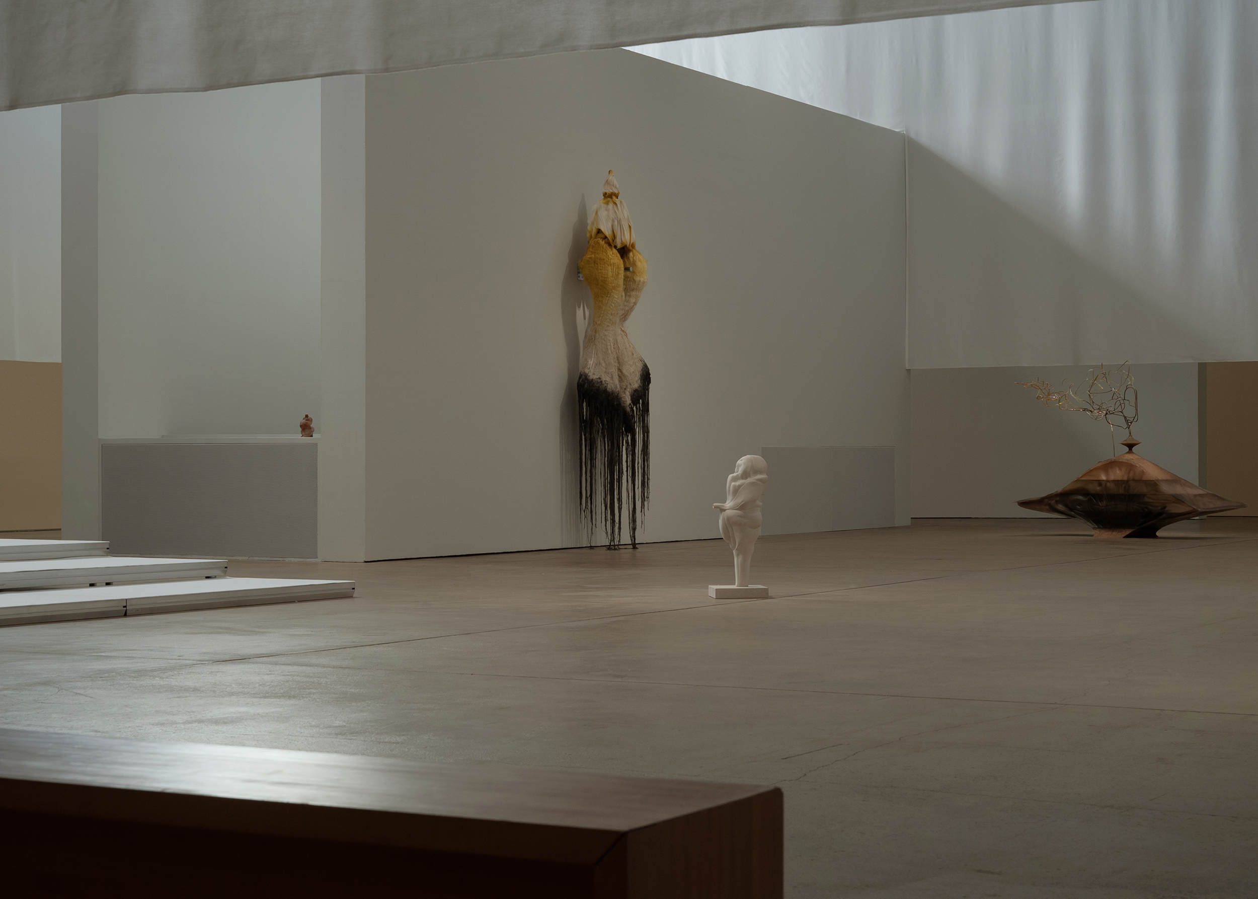 Marguerite Humeau, *Torches*, HAM, Helsinki - Exhibition design (2025)